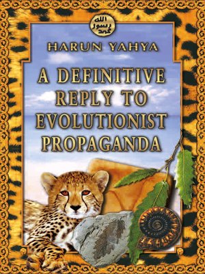 cover image of A Definitive Reply to Evolutionist Propaganda